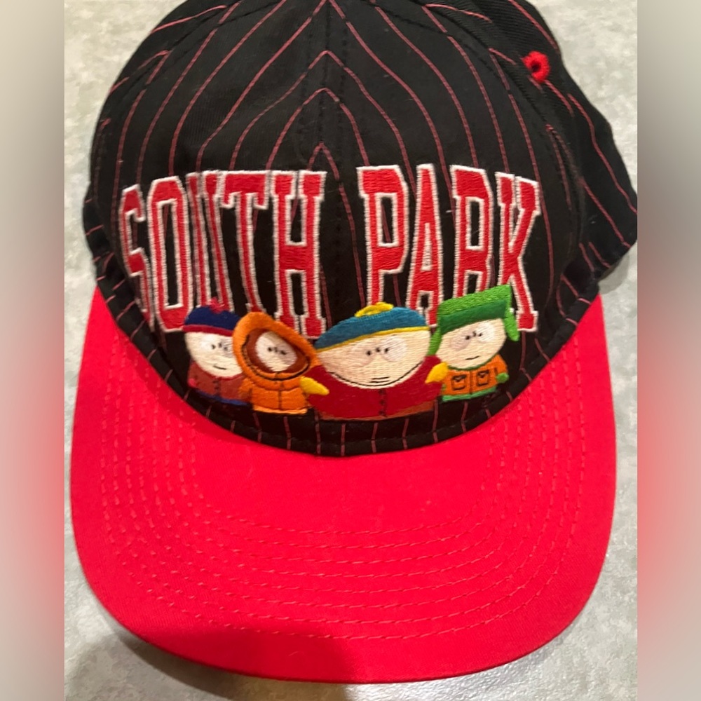 Vintage South Park SnapBack Adult Hat Comedy Central Cartman